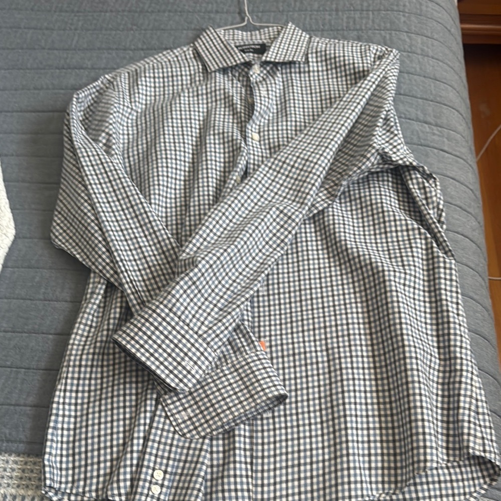 Men's Checkered button down